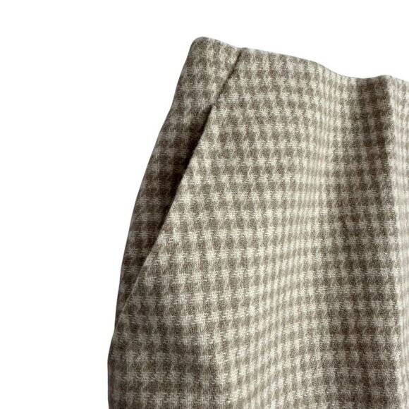 Theory Women’s size 8 Mini Pencil Skirt in Wool-Cashmere L101303R Beige Multi - Picture 4 of 9